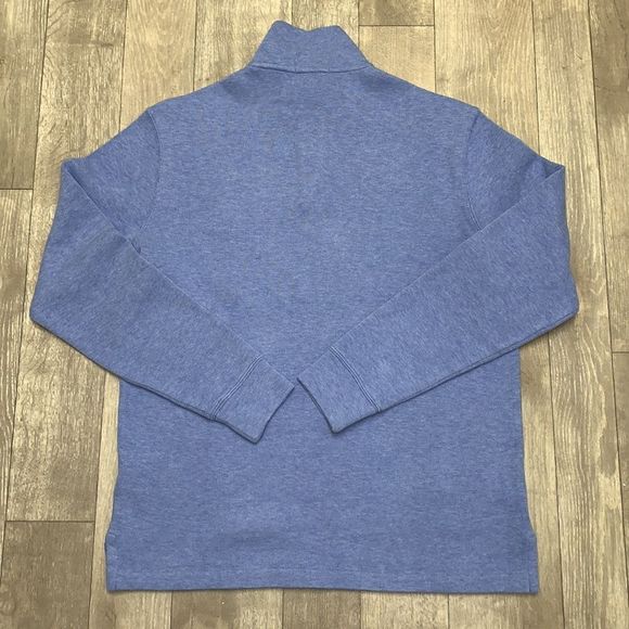 Mens Polo Ralph Lauren Quarter Zip Pullover Sweater Medium - Picture 2 of 7